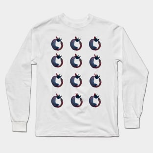 Watercolor berries Long Sleeve T-Shirt